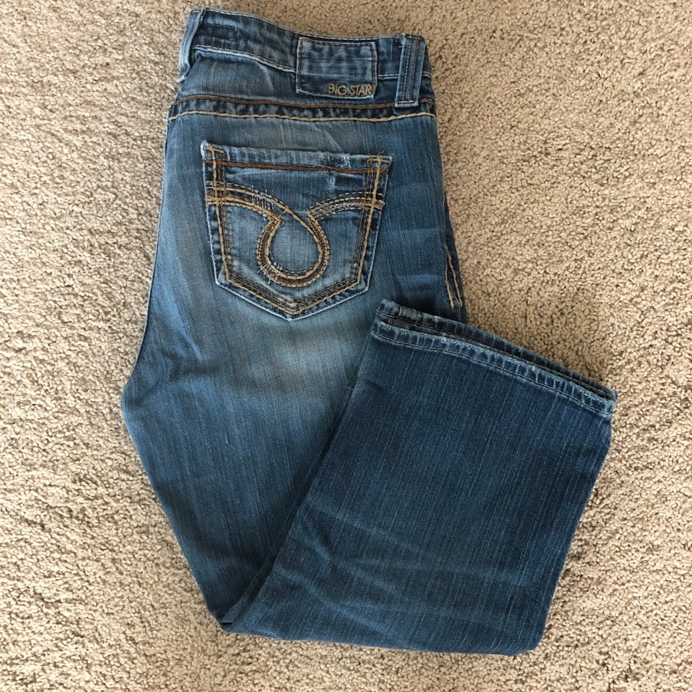 Big Star - Maddie Crop - Size 32